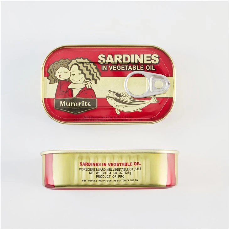 Sadin nan bwat 125g x50tins