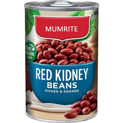 Pwa ren wouj nan bwat 400G